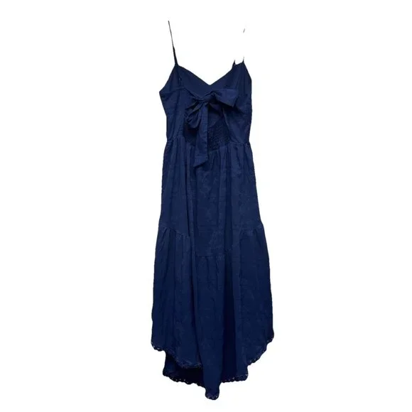 Summer Midi Tiered Dress by Max + Ash, Size L Feminine Comfort, Fancy Hem Detail - Picture 2 of 7